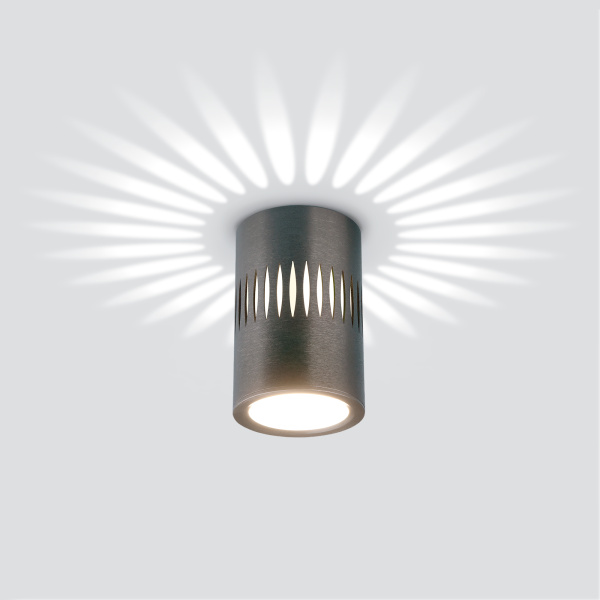 Elektrostandard DLS026 / Светильник светодиодный стационарный графит a053601