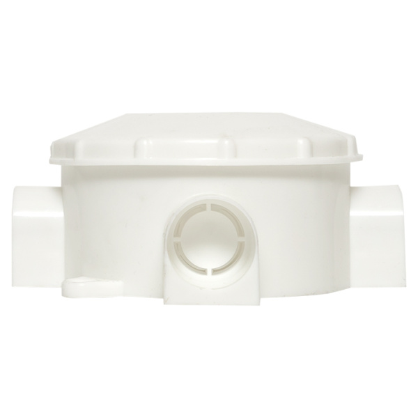 Купить EKF PROxima Коробка распаячная КМР-040-040 трехрожковая белая (70х35)