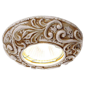 Ambrella Встраиваемый точечный светильник D2980 BG бежевый гипс