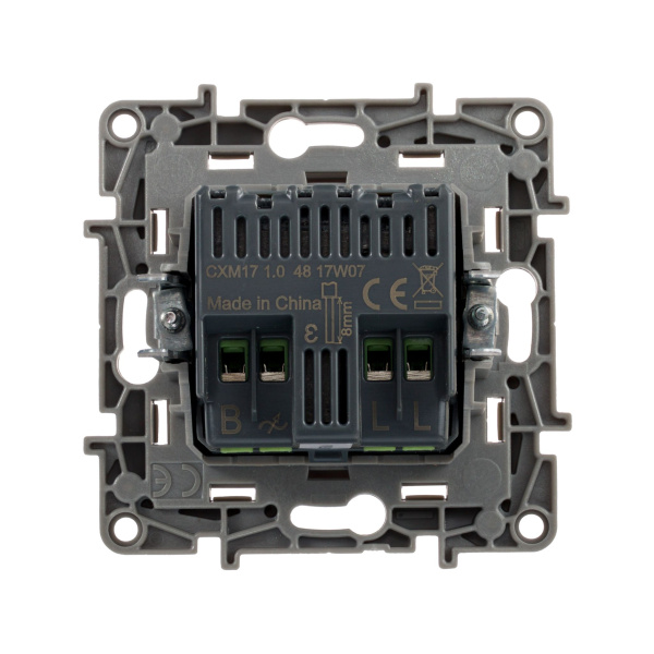 Купить Legrand Etika Белый Светорегулятор поворотный, 300Вт, без нейтрали 672219