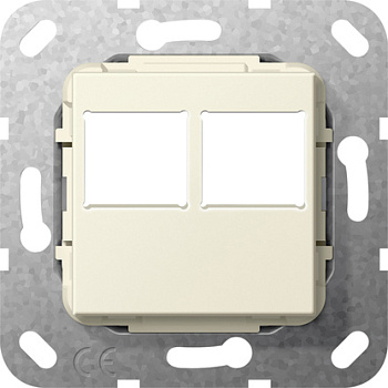 Gira Вставка Modular Jack 2-местн. LexCom 562901