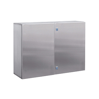 DKC Корпус навесной CE c М/П из нерж. cтали AISI 304 двухдверный ВхШхГ 600x800x300 мм с фланцем R5CEF06831
