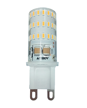 Jazzway Лампа PLED-G9/BL2 5w 2700K 320Lm 175-240V (пластик d16*50мм) .1036667B