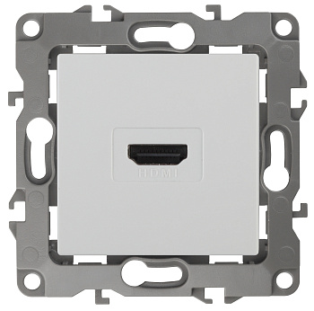 ЭРА 12-3114-01 Белый Розетка HDMI, IP20, 12