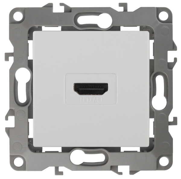 ЭРА 12-3114-01 Белый Розетка HDMI, IP20, 12