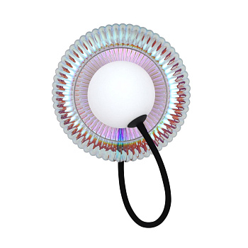 Odeon Light 5013/1WB MODERN ODL23 511 черный/разноцветный/белый матовый металл/стекло Бра G9 LED 7W BUNY