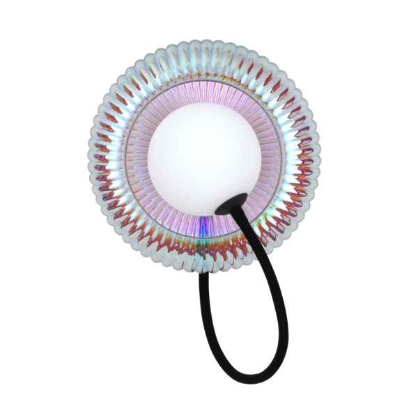 Odeon Light 5013/1WB MODERN ODL23 511 черный/разноцветный/белый матовый металл/стекло Бра G9 LED 7W BUNY