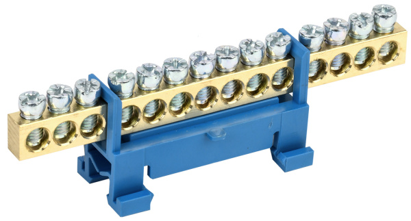 IEK Шина N ноль на DIN-изол тип Стойка ШНИ-6х9-14-С-С