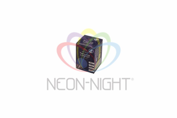 Купить NEON-NIGHT Лампа шар e27 5 LED Ø45мм - синяя 405-113