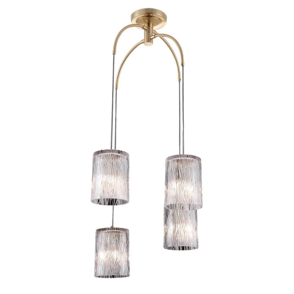 Maytoni Modern Starfall Латунь Подвесной светильник MOD042PL-04BS