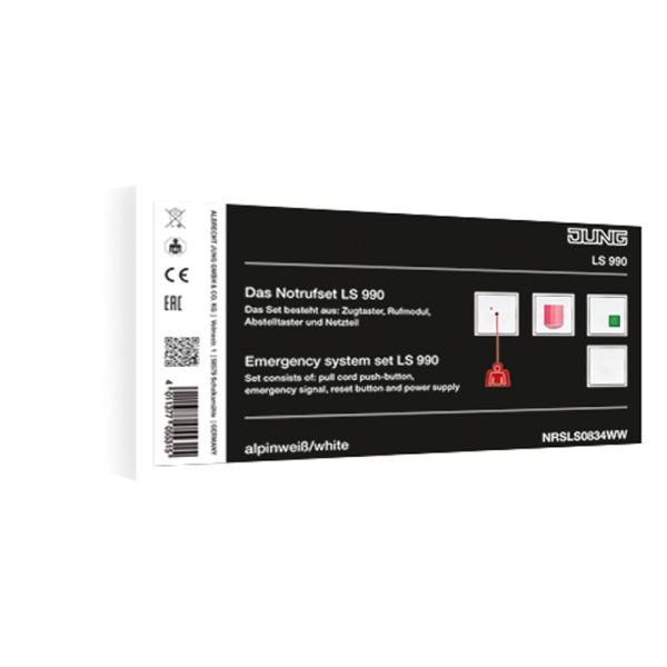 JUNG система  экстренного вызова, белый NRSLS0834WW