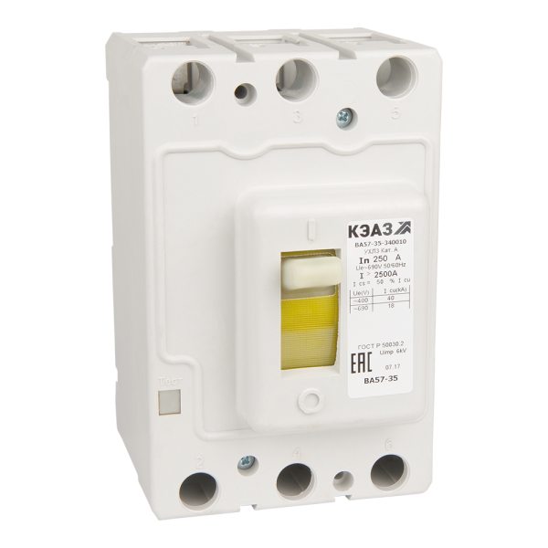 Купить КЭАЗ Выключатель автоматический ВА57-35-340010-250А-2500-690AC-УХЛ3