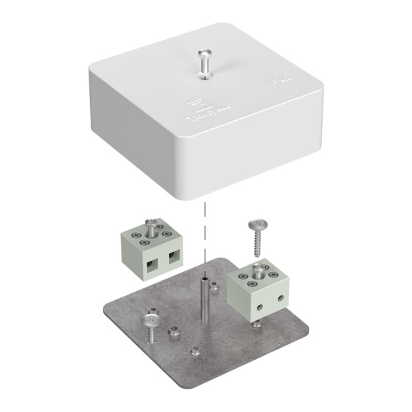 Промрукав Коробка огнестойкая для кабель-канала 40-0450-FR1.5-4 Е15-Е120 75х75х30