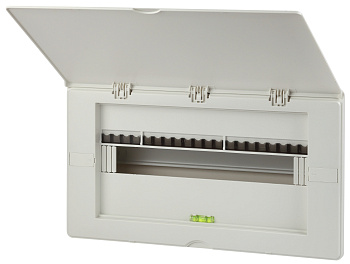 ЭРА Пластиковый бокс встраиваемый White_UBOX20 UNIQUE 20 модулей встраиваемый с белой крышкой