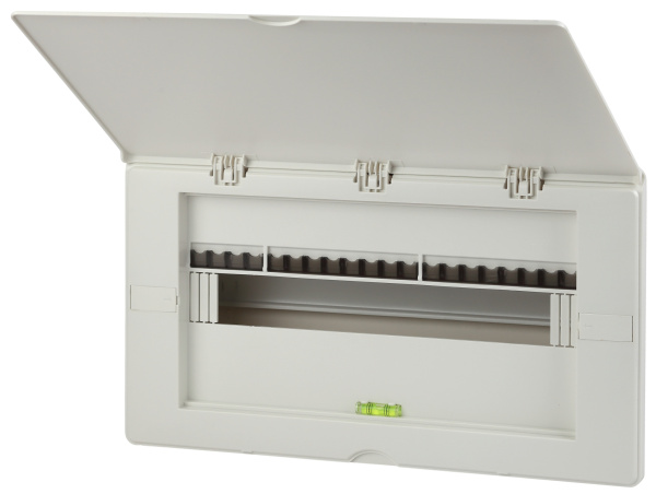 ЭРА Пластиковый бокс встраиваемый White_UBOX20 UNIQUE 20 модулей встраиваемый с белой крышкой