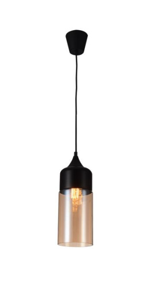 Favourite Kuppe Черная Люстра 1*E27*40W 1591-1P