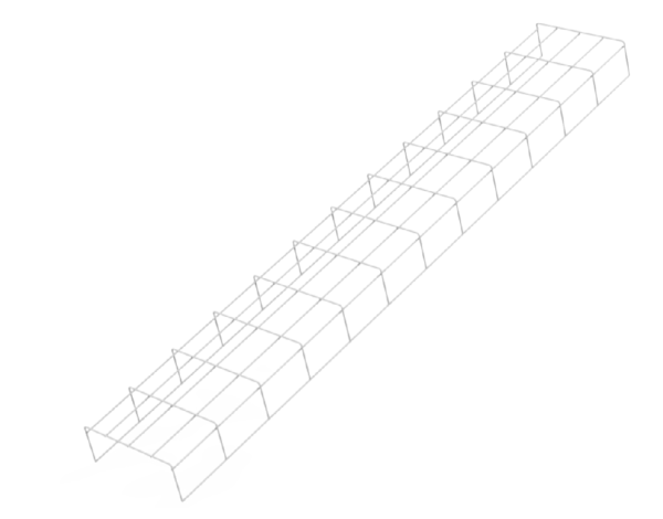 Gauss Решетка защитная для св-ка ЛПО/ДПО 1320х230х96 1/5 903265601