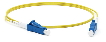 Hyperline FC-S2-9-LC/UR-LC/UR-H-30M-LSZH-YL Патч-корд волоконно-оптический (шнур) SM 9/125 (OS2), LC/UPC-LC/UPC, 2.0 мм, simplex, LSZH, 30 м 243387