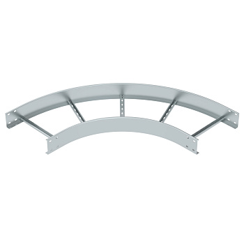 OBO BETTERMANN  Угловая секция 90° лестничного лотка 110х400 мм R=500 мм 6217686