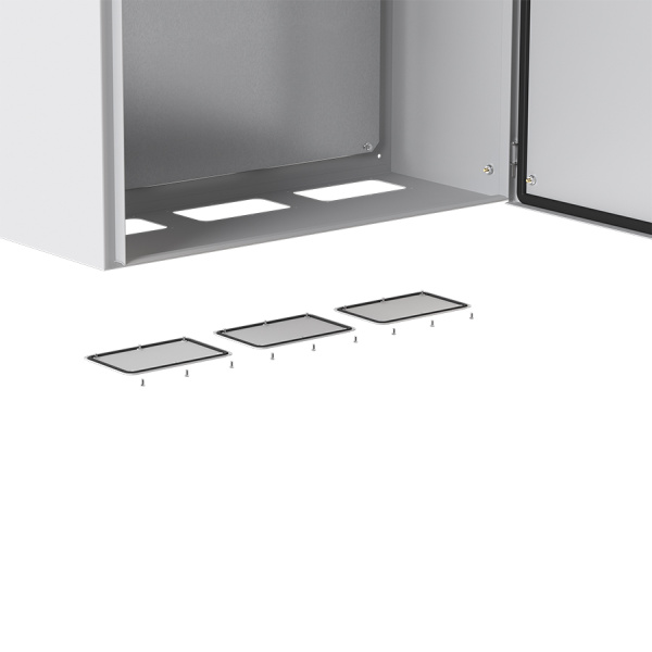 Купить EKF Щит с монтажной панелью ЩМПг-120.75.30 каб фланец IP65 PROxima