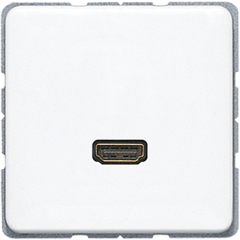 JUNG Накладка/вставка для розетки HDMI MACD1112WW