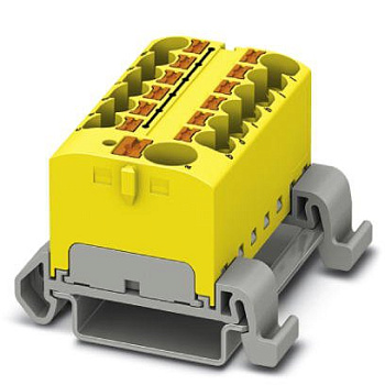 Phoenix Contact PTFIX 10/12X4-NS35A YE Распределительный блок 3273752