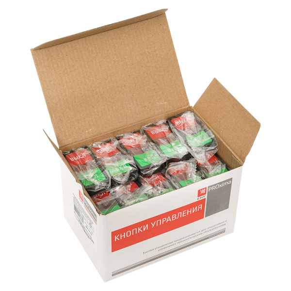 Купить EKF PROxima Кнопка AS-22N "Пуск-Стоп" прямоугольная 220В NO+NC