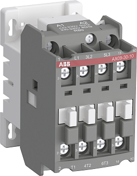 ABB Контактор AX09-30-10-80 9А AC3, с катушкой управления 220-230В АС 1SBL901074R8010