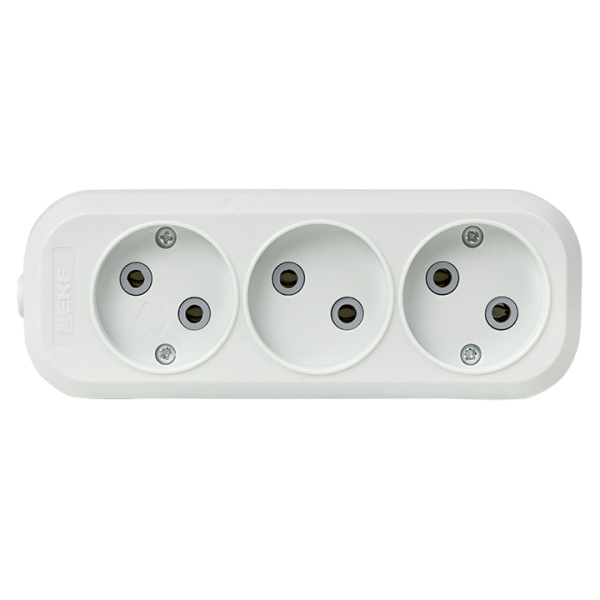 Купить EKF PROxima Колодка 3 гн. 10А 2,2кВт б/з Эксперт