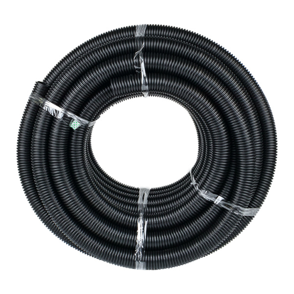 Купить EKF PROxima Труба ПНД гибкая гофр. d40мм, тяжёлая с протяжкой, 25м, цвет черный