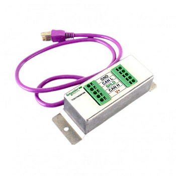 SE Разветвитель сети CANopen RJ45-2 пруж. клеммы (TCSCTN026M16M)