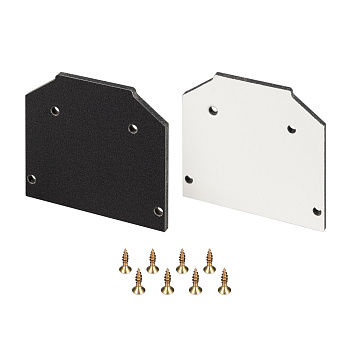 Arlight Заглушка MAG-STRETCH-CAP-25 (Алюминий+пластик) 036886