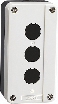 CHINT Корпус для кнопок NP2 3 места NP2-B03