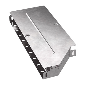 Промрукав Переходник левый с крышкой Стандарт 500х400х50 PR16.0697