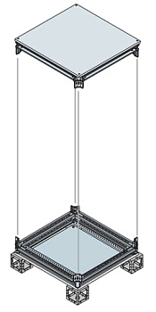 ABB Рама шкафа верхняя/нижняя 800X300ШхГ 1STQ005318B0000