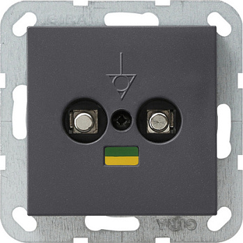 Gira Коробка выравнивания потенциалов со штепсельным штифтом DIN 42801. двойная 040528