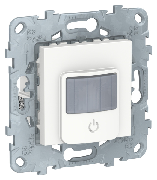 Купить SE Unica New Бел Датчик движения с выключателем, 10А NU552518