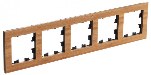 Systeme Electric AtlasDesign Nature Дерево Бамбук Рамка 5-ая, универсальная