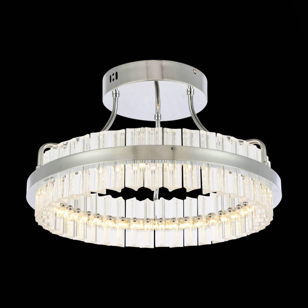 Купить ST Luce SL383.102.01 Светильник потолочный Хром/Прозрачный LED 1*34W