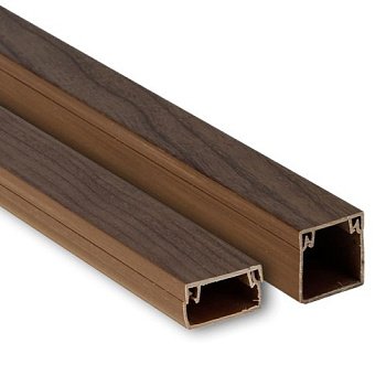 EKF PROxima Канал кабельный под тёмное дерево (12х12) (120м) Plast