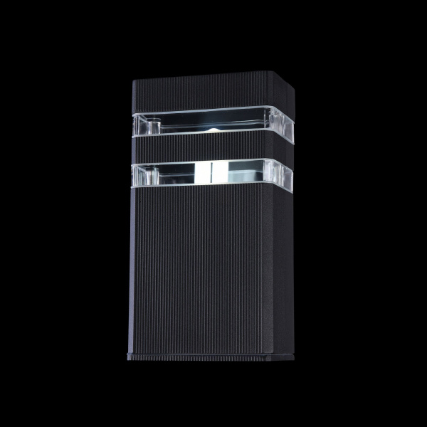 Купить Maytoni Outdoor Unter den Linden Черный Бра 1xE27 60W O578WL-01B