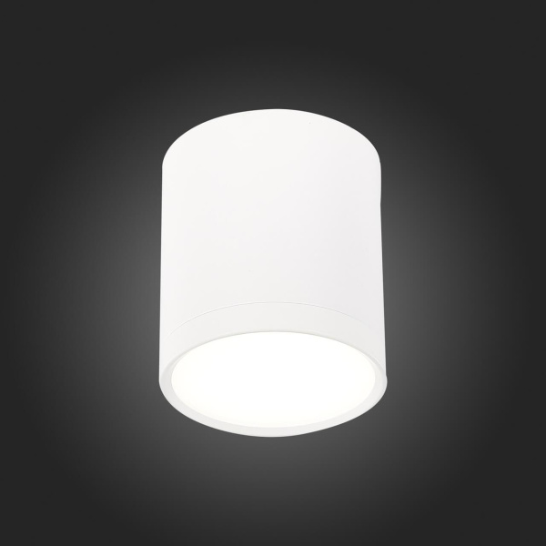 Купить ST Luce ST113.542.05 Светильник потолочный Белый LED 1*5W 4000K 390Lm Ra>80 120° IP20 D68xH75 170-240V