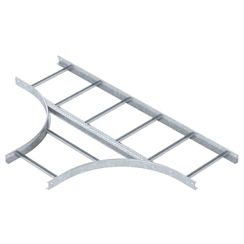 OBO BETTERMANN  Т-образная секция лестничного лотка 60х400 мм R=500 мм 6213876