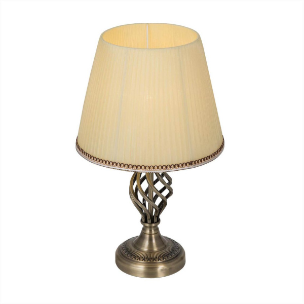 Citilux CL402833 Вена Бронза+Кремовый Светильник Настольный