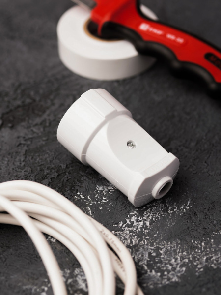 Купить EKF PROxima Гнездо штепсельное б/з бел. 10А 250В