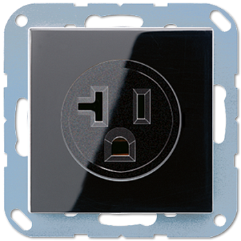 JUNG Розетка системы US-NEMA 20А 125V, чёрный A521-20SW