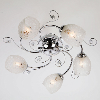 Eurosvet Люстра 9677/5 хром 00000076895