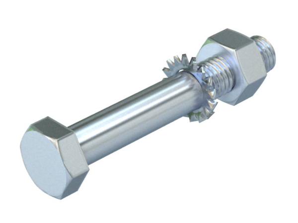 OBO Bettermann Комплект Болт+Шайба+Гайка M12x80 мм 6418287