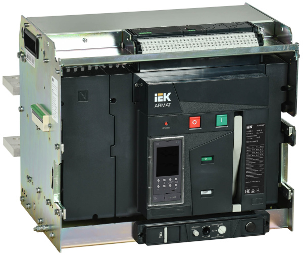 IEK ARMAT Автоматический выключатель воздушный выдвижного исполнения 4P E 85кА 2500А TD с акс.