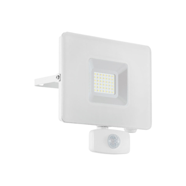Eglo 33158 Ландшафтный светодный спот FAEDO 3 c датчиком движения, 2750lm, 30W (LED), L175, H190, алюминий, белый Eglo 33158 Ландшафтный светодный спот FAEDO 3 c датчиком движения, 2750lm, 30W (LED), L175, H190, алюминий, белый